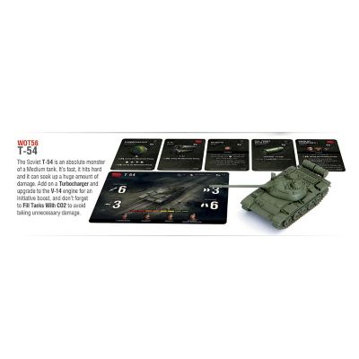 Image showing  Soviet T-54 Expansion WOT Miniatures Game