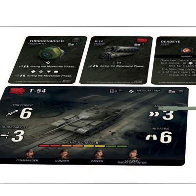 Image showing  Soviet T-54 Expansion WOT Miniatures Game