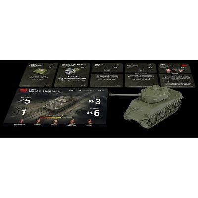 Image showing  Soviet Loza's M4-A2 Sherman Expansion WOT Miniatures Game