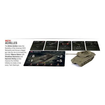 Image showing  British Achilles Expansion WOT Miniatures Game