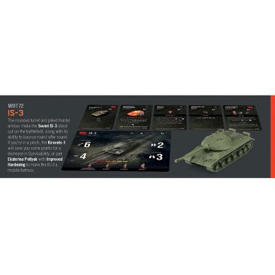 Image showing  Soviet IS-3 Expansion WOT Miniatures Game
