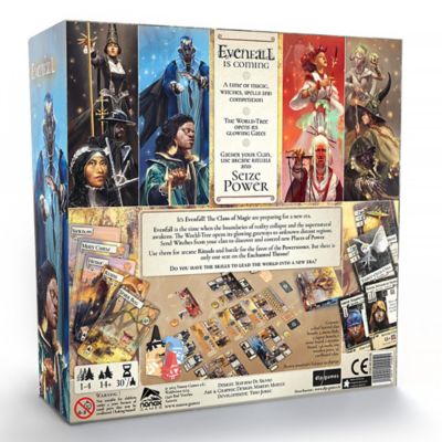 Image showing  Evenfall, Strategy Board Game, Ages 14+, 1-4 Players