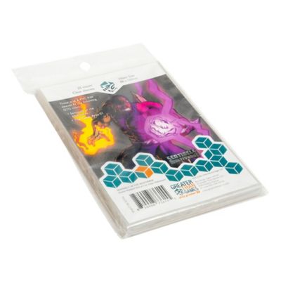 Image showing  Card Sleeves: Large Size 88 x 130 mm., 25 Sleeves, Card Game Protective Accessory