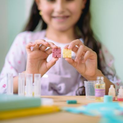 Image showing 6 th Kiss Naturals Lip Balm Making Make 6 Lip Balms, DIY Kids Beauty Craft, Ages 6+