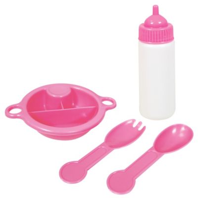 Image showing  Princess Canopy Bed Set 14 in. Baby Doll, Kids Ages 3+