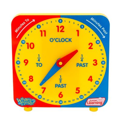 Image showing  What's the Time Geared Clock The Manual Visual Learning Clock