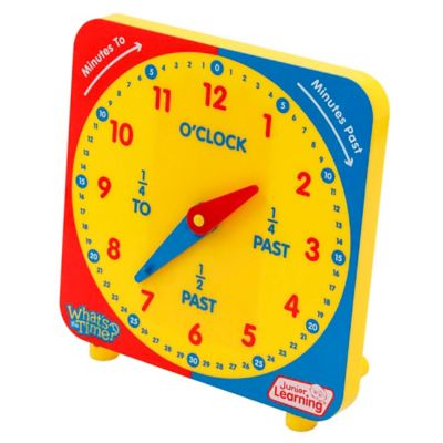Image showing  What's the Time Geared Clock The Manual Visual Learning Clock