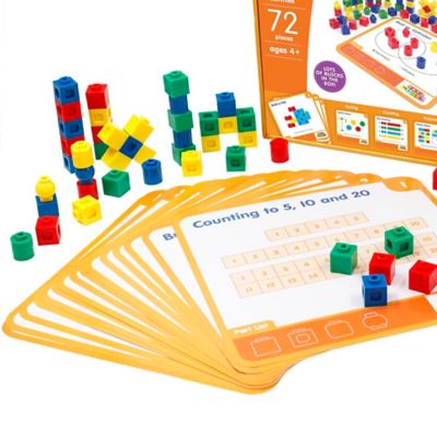 Image showing  Mathcubes Sorting & Patterns, 30 Activity Set