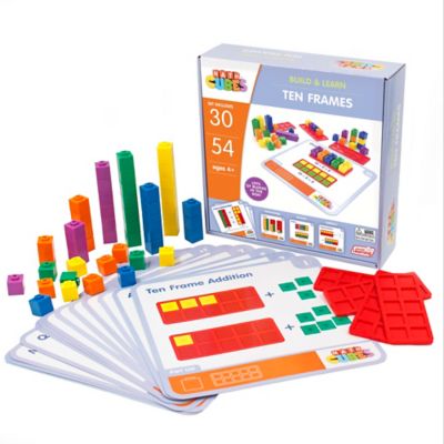 Image showing  Mathcubes Ten Frames, 30 Activity Set