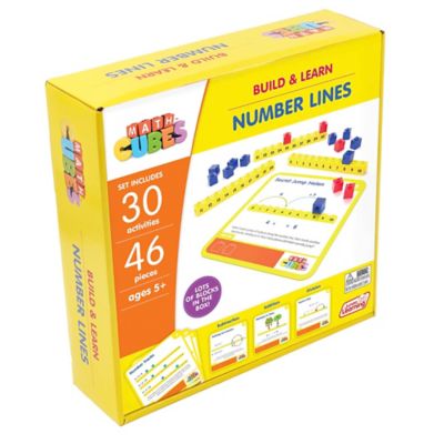 Image showing  Mathcubes Number Lines, 30 Activity Set