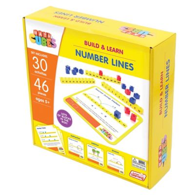 Image showing  Mathcubes Number Lines, 30 Activity Set