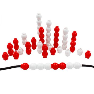 Image showing  60 Bead Cubes & Laces, Kids Ages 4+