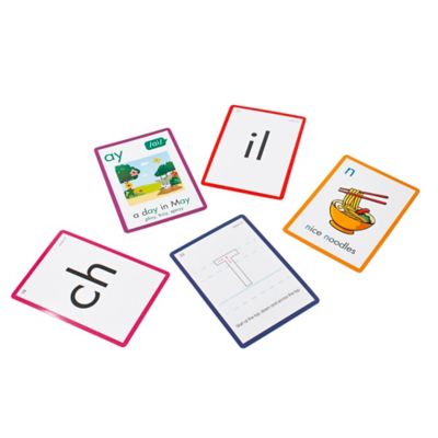 Image showing  Rainbow Phonics Letter Sounds, 151 Word Cards