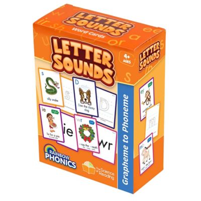 Image showing  Rainbow Phonics Letter Sounds, 151 Word Cards