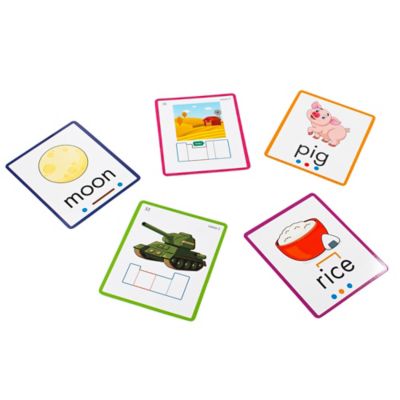 Image showing  Rainbow Phonics Decodable Words, 160 Word Cards