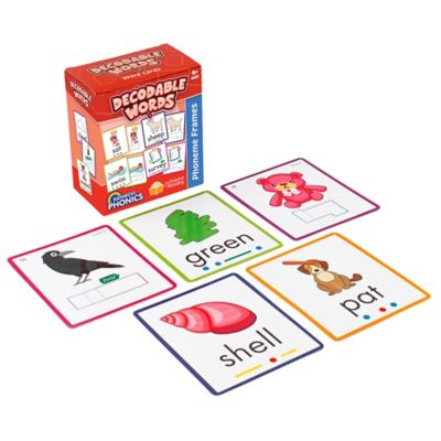 Image showing  Rainbow Phonics Decodable Words, 160 Word Cards