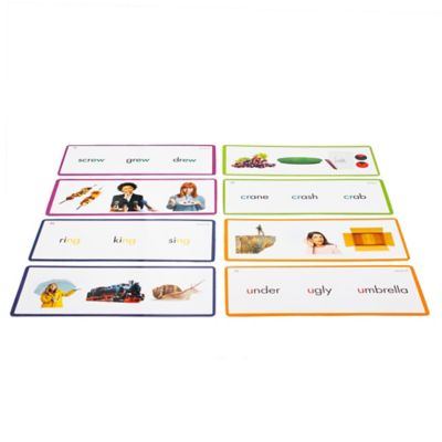 Image showing  Rainbow Phonics Phonemic Awareness Sounds, 101 Word Cards