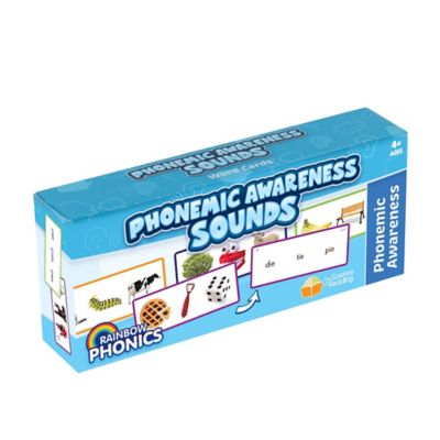 Image showing 6 th Junior Learning Rainbow Phonics Phonemic Awareness Sounds, 101 Word Cards