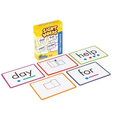 Image showing  Rainbow Phonics Sight Words, 52 Word Cards