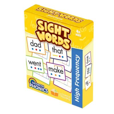 Image showing 5 th Junior Learning Rainbow Phonics Sight Words, 52 Word Cards