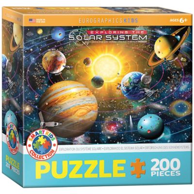 Eurographics Exploring the Solar System 200 pc. Jigsaw Puzzle