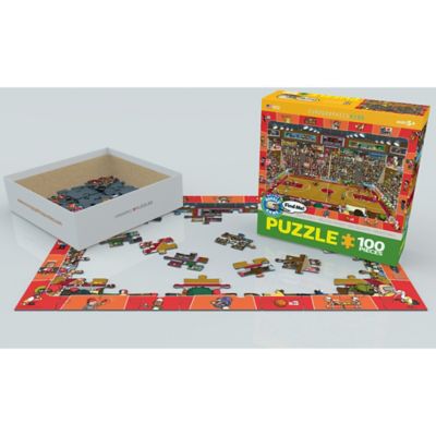 Image showing  Spot & Find Basketball 100 pc. Puzzle Kids Jigsaw