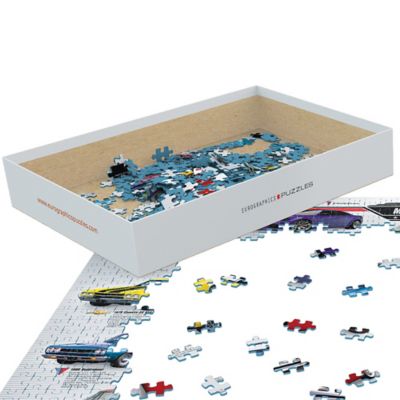 Image showing  Muscle Car Evolution Chart 1000 pc. Puzzle