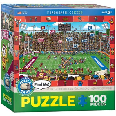 Eurographics Spot & Find Football 100 pc. Puzzle Kids Jigsaw