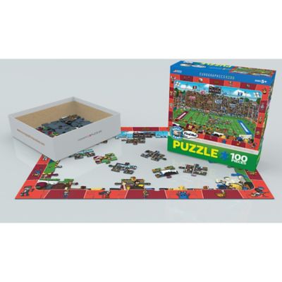 Image showing  Spot & Find Football 100 pc. Puzzle Kids Jigsaw