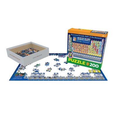 Image showing  Periodic Table Illustrated 200 pc. Puzzle Kids Jigsaw