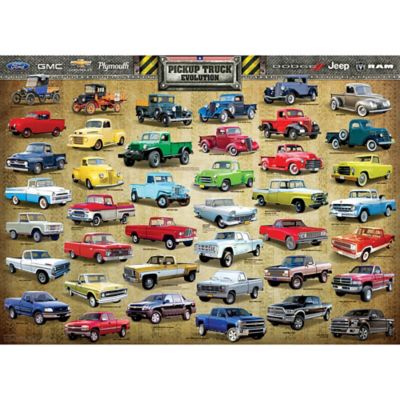 Image showing  Pickup Truck Evolution 1000 pc. Puzzle