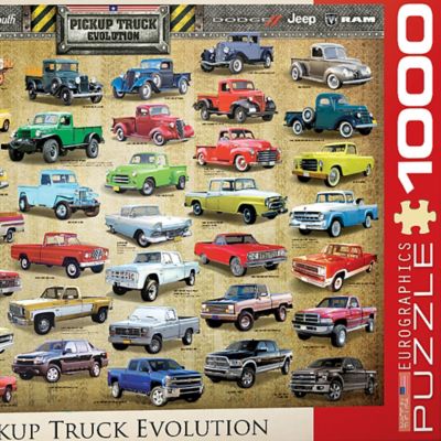 Image showing  Pickup Truck Evolution 1000 pc. Puzzle