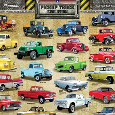 Image showing  Pickup Truck Evolution 1000 pc. Puzzle