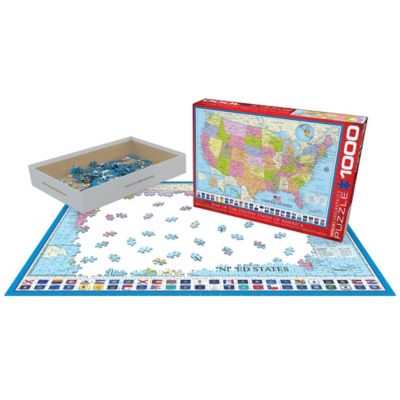 Image showing  Map Of The United States 1000 pc. Puzzle