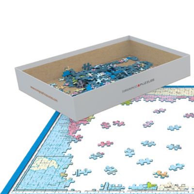 Image showing  Map Of The United States 1000 pc. Puzzle