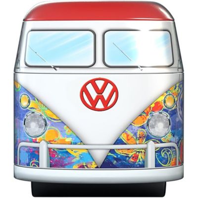 Image showing  VW Wave Hopper Bus Shaped Tin 550 pc. Puzzle