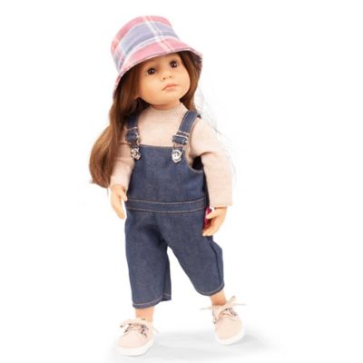 Gotz Little Kidz Grete Doll 14 in. Multi Jointed Standing Doll, Kid Age 3+