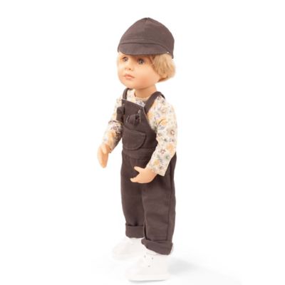 Image showing  Little Kidz Max 14 in. Multi Jointed Standing Boy Doll, Kids Ages 3+
