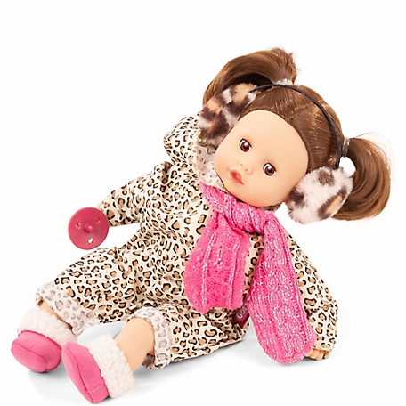Gotz Muffin Cats Winter Outift 13 in. Doll, Animal Print, Kids Ages 3+