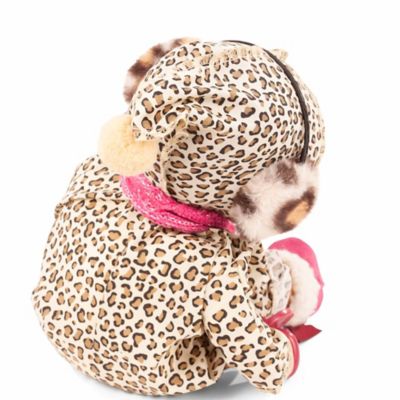 Image showing  Muffin Cats Winter Outift 13 in. Doll, Animal Print, Kids Ages 3+