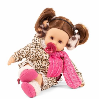 Image showing  Muffin Cats Winter Outift 13 in. Doll, Animal Print, Kids Ages 3+