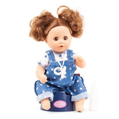 Gotz Aquini Girl Potty Baby Doll My Star Waterproof Doll, Kids Ages 18mo+