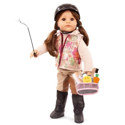 Gotz Hannah Loves Horseback Riding Standing Doll Playset, Kids Ages 3+