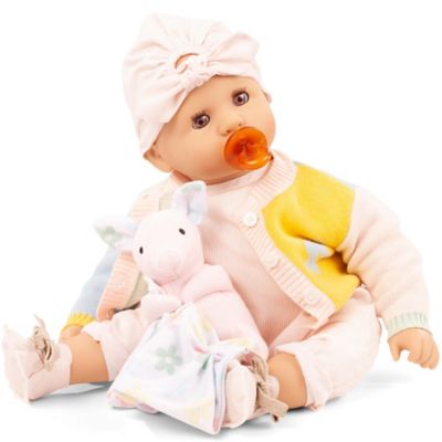 Image showing  Cookie Fabspiel 19 in. Baby Doll, Pastel Outfit, Kids Ages 3+