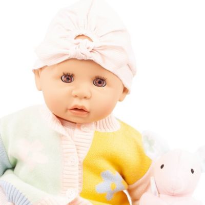 Image showing  Cookie Fabspiel 19 in. Baby Doll, Pastel Outfit, Kids Ages 3+