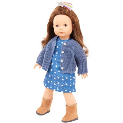 Gotz Precious Day Elisabeth My Star 18 in. Posable Standing Doll, Kids Ages 3+