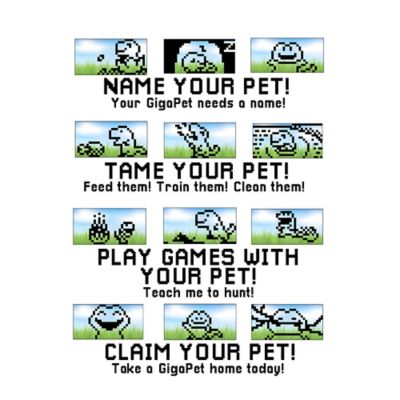 Image showing  Tech T-Rex, The 90s GigaPets Reinvented, Kids Ages 5+