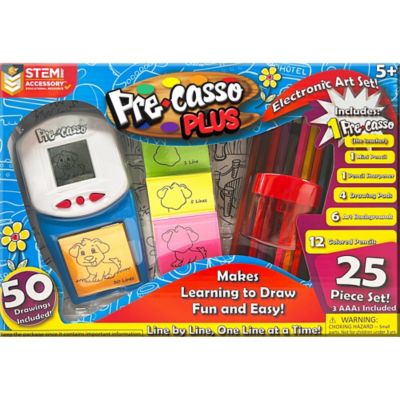Top Secret Toys PreCasso Plus Electronic Art Set, Kids Ages 5+