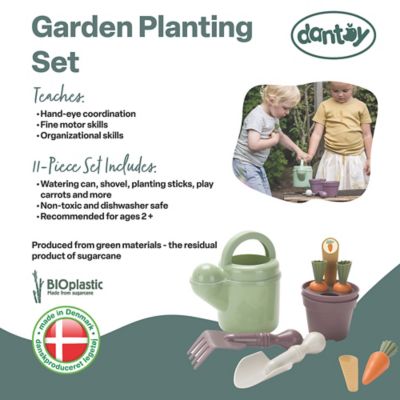 Image showing  Green Garden, Planting Set, 11 pc., Gardening & Food Playset, Toddlers Ages 2+
