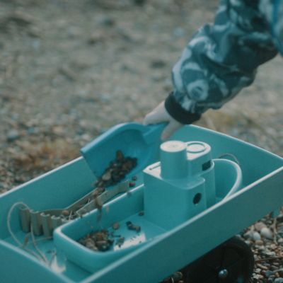 Image showing  Blue Marine Toys, Boat & Sand Playset, 5 pc., Toddlers Ages 2+